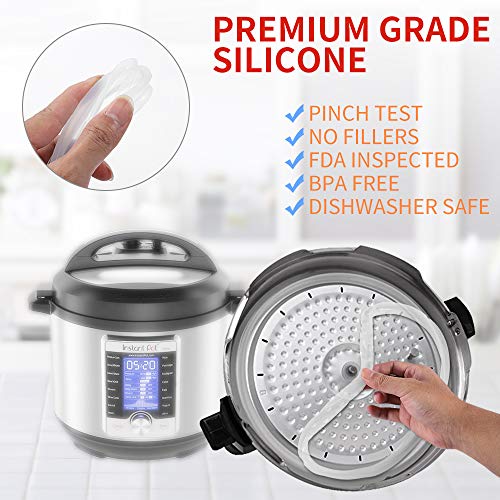 Silicone Sealing Ring for Instant Pot Sealing Ring for 6 / 5Qt Food