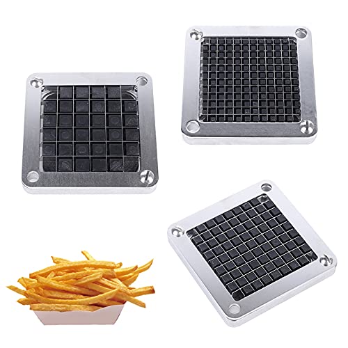 Commercial French Fry Cutter with 4 Replacement Blades, 1/4 and 3/8 Blade  Easy Dicer