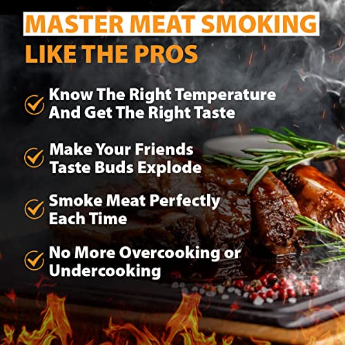 Best Improved Version BBQ Gift Meat Smoking Guide Magnet 46 Meats