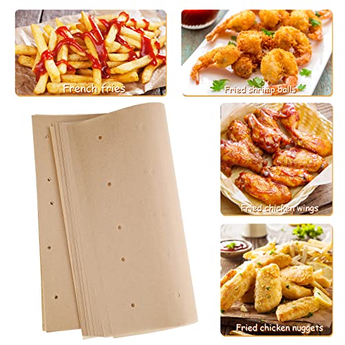AIEVE 200 Pcs Air Fryer Liners for XL Air Fryer Ovens, 11x12 inches Nonstick
