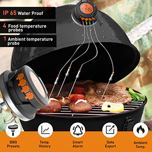 Wireless Bluetooth Barbecue Electronic Smart Oven Thermometer