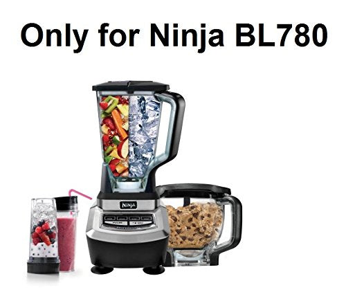 CUTIECLUB Replacement Chopping Blade and Dough Blade Set for Ninja 64oz  Processor Bowl, Blade Kit for 8-Cup 9-Cup Food Blender Processor Pitcher