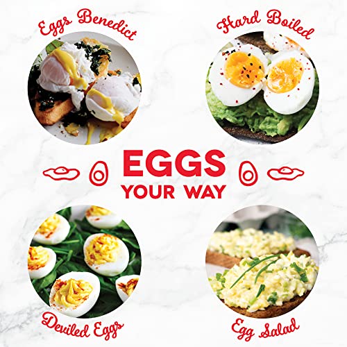 DASH Rapid Egg Cooker: 6 Egg Capacity Electric Egg Cooker for Hard