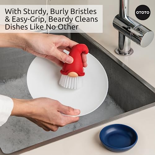 Cleaning Dish Brush Cleaning Brush Kitchen Brush Kitchen Silicone Dish  Brush Handle Dish Scrubber Scrub Brush For Pans Pots