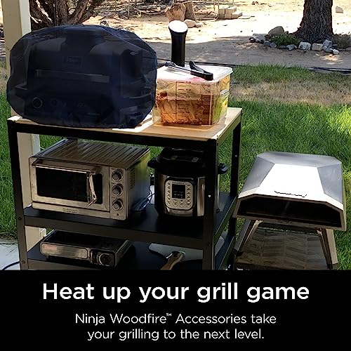 SAMDEW Grill Cover Compatible with Ninja Woodfire Outdoor Grill