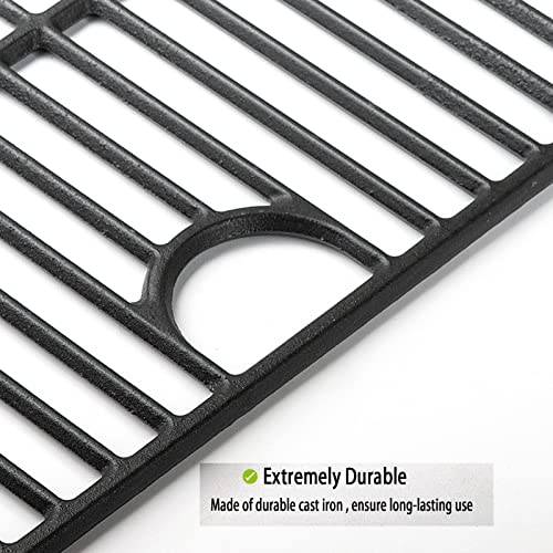 Cast Iron Grate and Griddle Kit for Most Nexgrill 4-5 Burner GAS Grills, 720-0830H, 720-0888N, 720-0670, 720-0697, 720-0958A, 720-1008 Etc