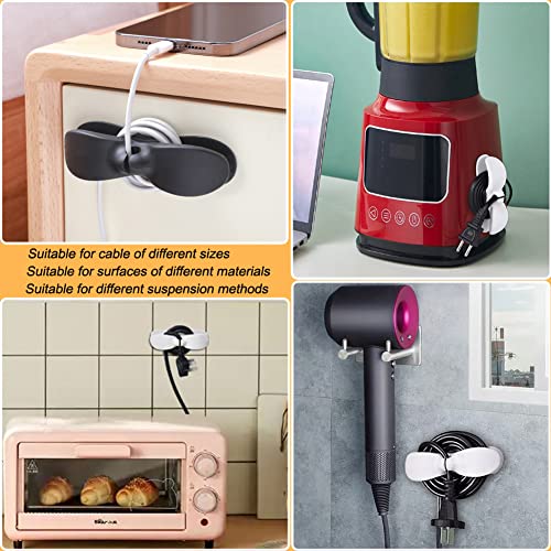 4pcs Kitchen Cord Winder Portable Cable Winder Kitchen Appliances Cord  Winder Cord Organiser Wires Keeper Holder Wire Holders Kitchen Cable Winder