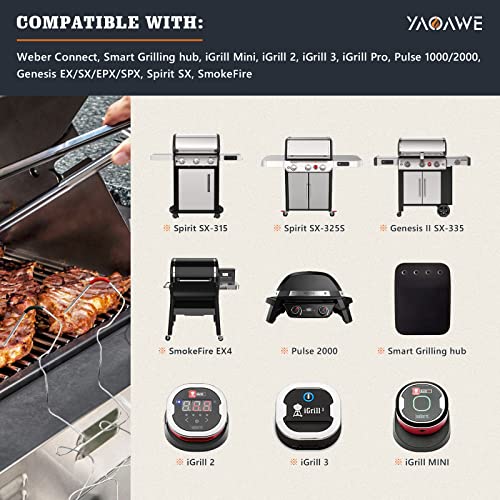 Weber Grills iGrill Pro Meat Color Coded Temperature Probe