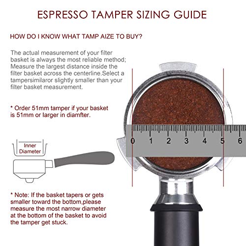 Stainless Steel Coffee Tamper,51mm