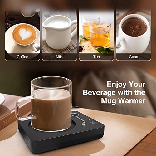 VOBAGA Electric Coffee Mug Warmer with 3 Temperature Settings - US