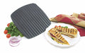 Norpro Italian Panini Sandwich Press And Steak Chicken Grill Cast Iron New 8.5 inch - Grill Parts America