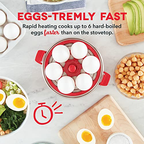 Dash Rapid Egg Cooker 6 Capacity Electric Hard Boiled Poached
