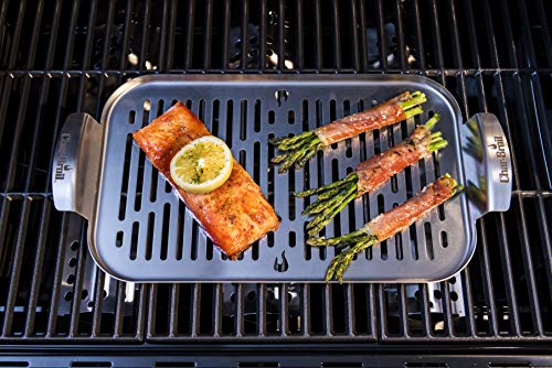 Char-Broil 140015 Grill+ Topper, Stainless Steel - Grill Parts America