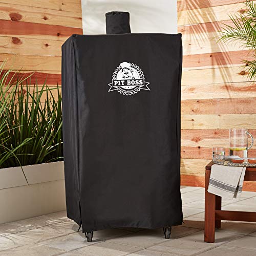 Pit Boss 5-Series Wood Pellet Vertical Smoker Cover, Black - Grill Parts America