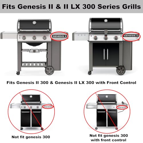 Genesis II E-310 Flavorizer Bars Heat Deflector Grill Replacement Parts for Weber Genesis ii and ii LX 300 Series ii E-320 ii E-330 ii S-310 ii S-320 ii S-330 Genesis 2 300 Series Favorizer Bars - Grill Parts America