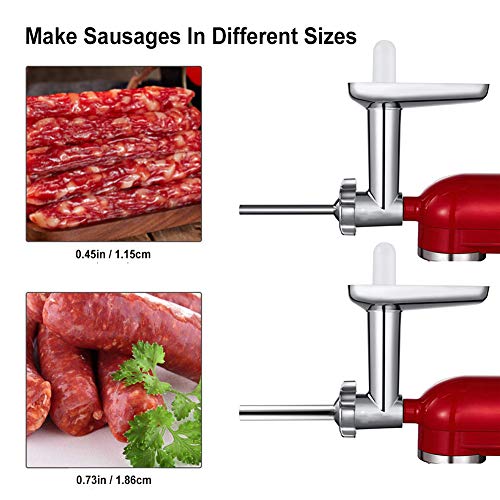 New Kitoart KitchenAid Stand Mixers Metal Food & Meat Grinder Attachments