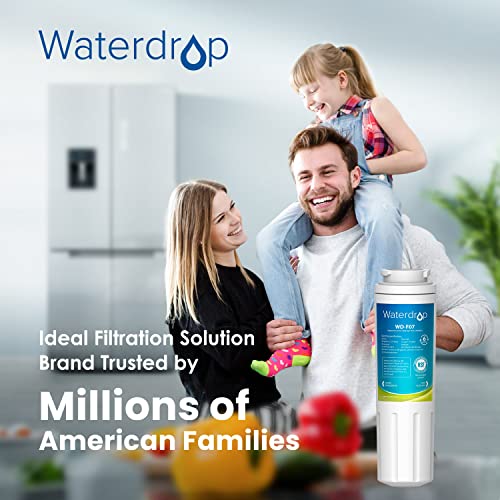 Waterdrop EDR4RXD1 Compatible with EveryDrop Filter 4, Whirlpool UKF8001, 4396395, Maytag UKF8001AXX-200, Ukf8001axx-750, Wd-f07, Refrigerator Water