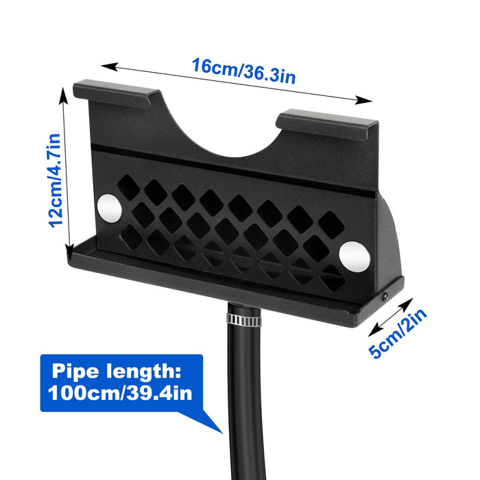 SUPRBIRD Rear Grease Drainage Funnel for Blackstone Griddle, Blackstone Grill Accessories, Enclosed Grease Catcher, Integrated Grease Trap, Reusable Drip Pan, Liners Free - Grill Parts America