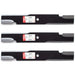 3PK USA Mower Blade for 52" Ferris 21227S 481711 Scag 482462 482878 48108 Encore 481707 - Grill Parts America